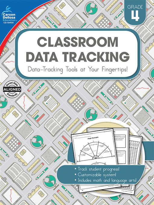 Title details for Classroom Data Tracking, Grade 4 by Carson Dellosa Education - Available